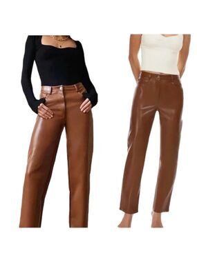*NWOT* WILFRED ‘Melina’ Vegan Leather High-Rise Pants